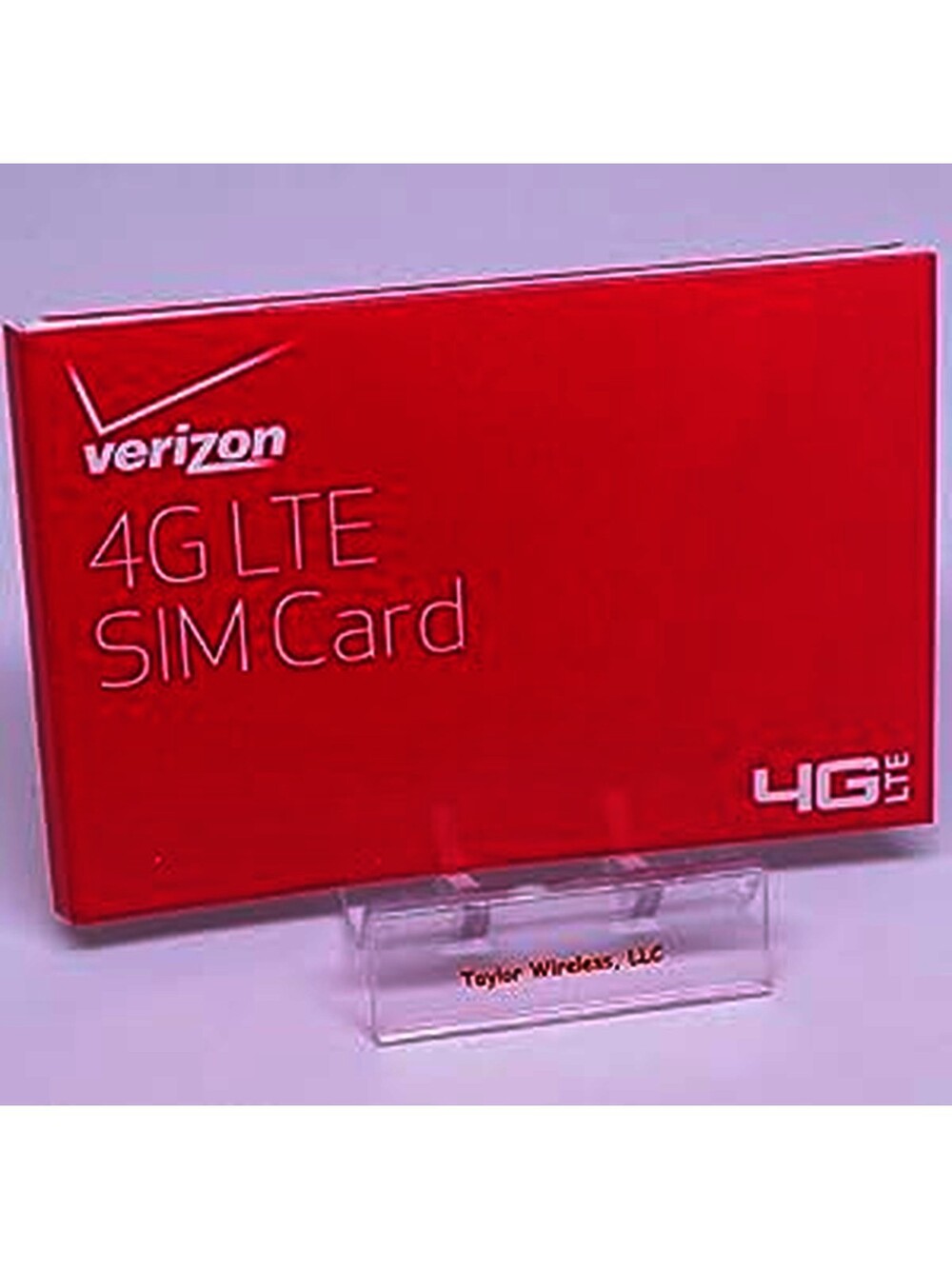 Verizon Wireless 4G LTE Certified MICRO SIM Card 3FF